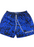 Blue Cheetah Mesh Shorts